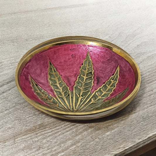 קערת ערבוב מעוצבת בראס - Weed Circle