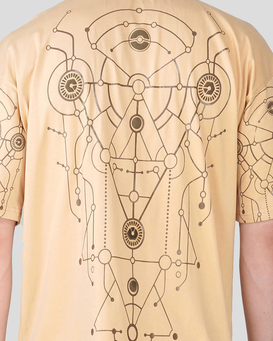 חולצת אוברסייז - Spectral (Beige)