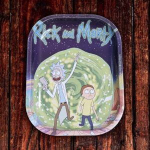 מגש גלגול קטן לקססה - Rick And Morty In Portal