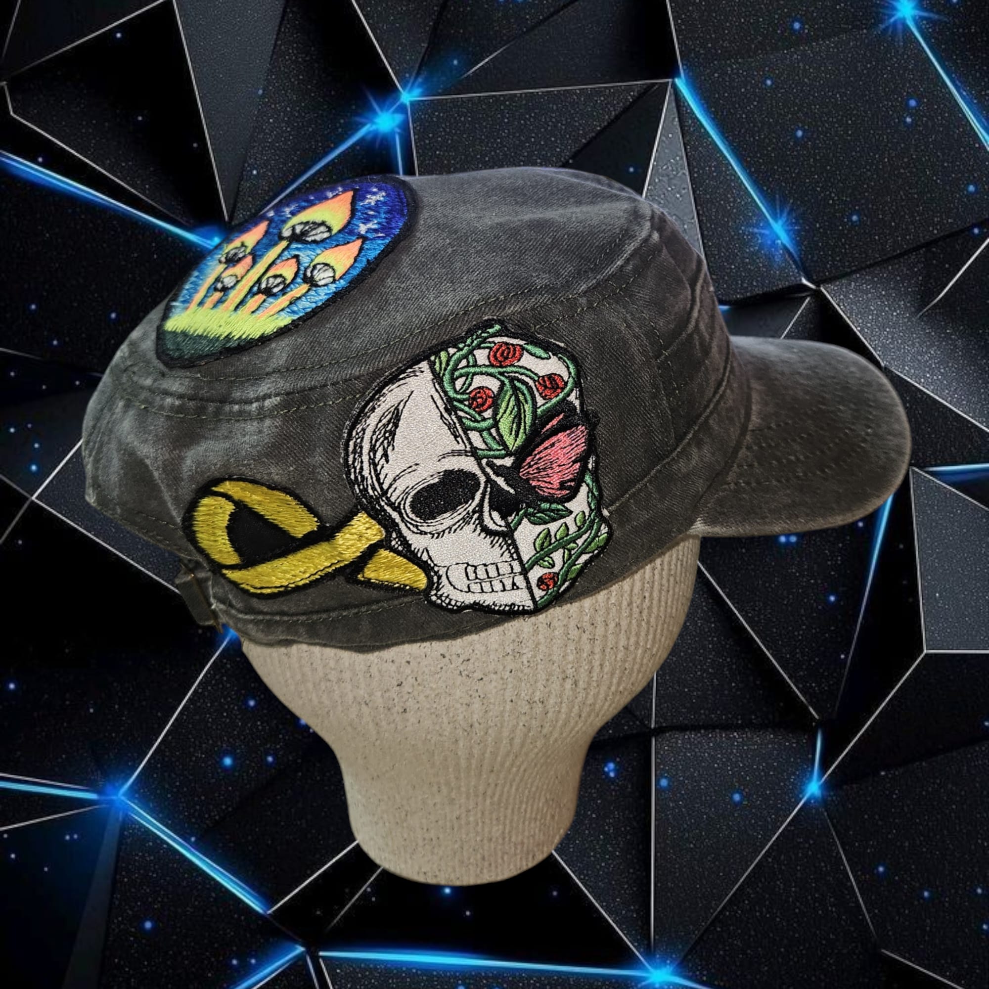 כובע קסקט - Mushroom Skull